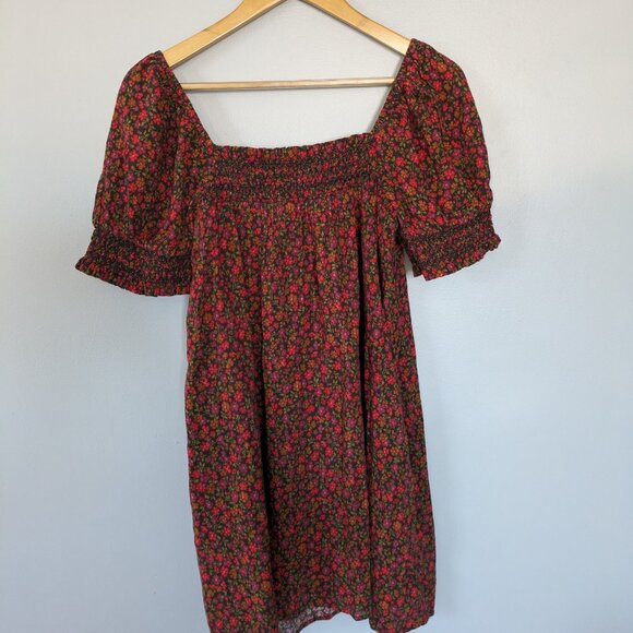 NWT American eagle puff sleeve baby doll dress with pockets - Picture 9 of 10